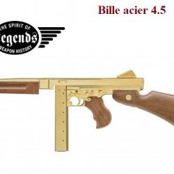 Pistolet Legends M1A1  Thomson 1940 Fulle auto  Cal. 4.5 Bille Acier