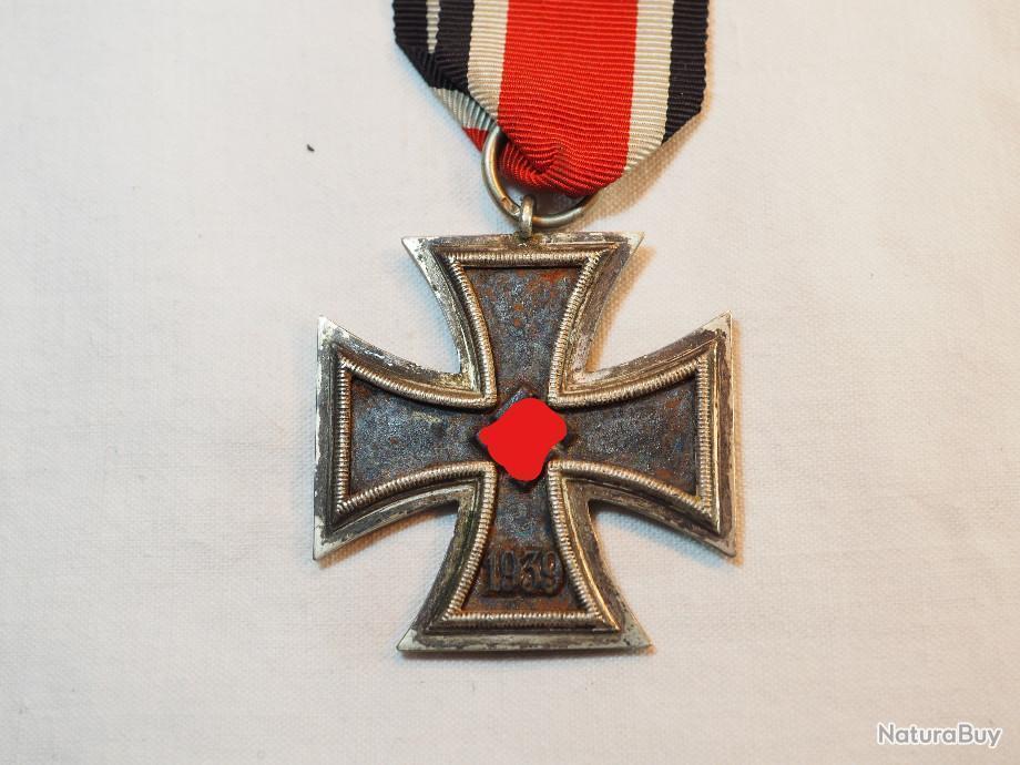 Croix De Fer Allemande 39 45 Prix WEHRMACHT - authentique croix fer allemande 2nde classe époque seconde