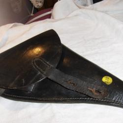 étui réglementaire marine 1892 2ème type en cuir