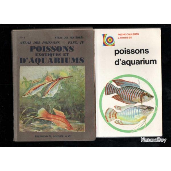 poissons d'aquarium et atlas des poissons exotiques et d'aquarium 1949