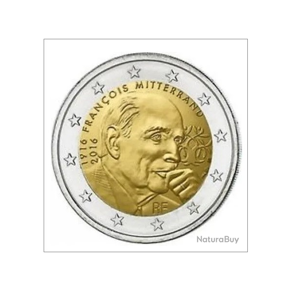 Collection Monnaie 2 EUROS MITERRAND 2016