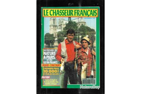 Le chasseur fran ais novembre 1989 la nature dans paris carpe