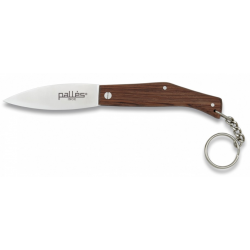 Porte-clé Couteau pliant PALLES Nº000  bois standard lame 5 cm 0161907