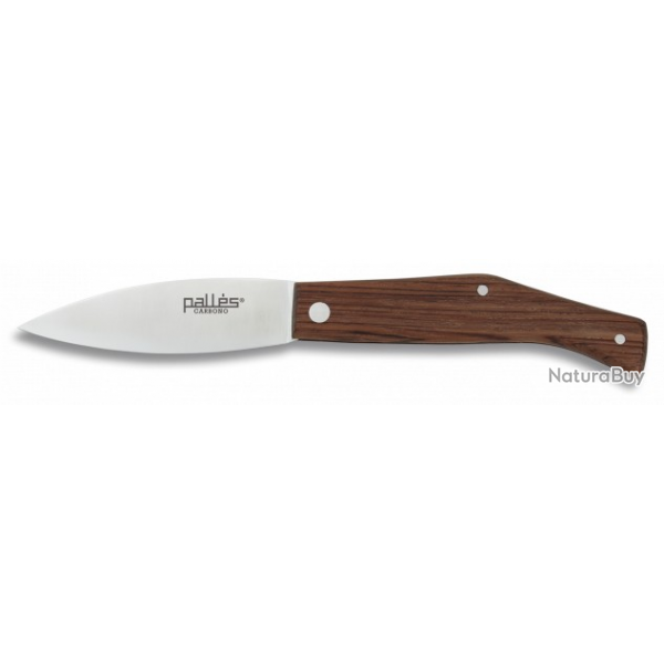 Couteau pliant PALLES N 0 bois standard carbone lame 8 cm 01615071