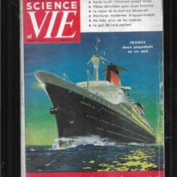 science et vie 506 novembre 1959 , paquebot france, lacq, phares, les pousseurs rhin seine,