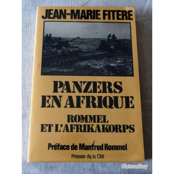 Livre : Panzers en Afrique - Rommel et l'afrikakorps