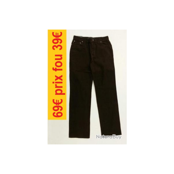 Pantalon Velours AIGLE  Euston T 38       987620-38