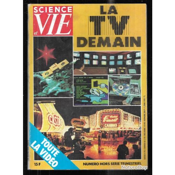 science et vie hors srie la tv de demain n 141 de dcembre 1982