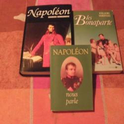 3 livres sur Napoleon + un album sur sa maitresse Marie Walewska