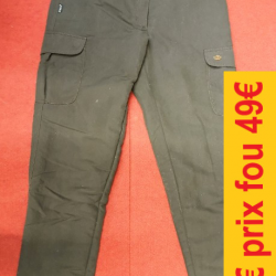 pantalon  DEVON   LE CHAMEAU  KOTKOR  42    CDV1500-42JS