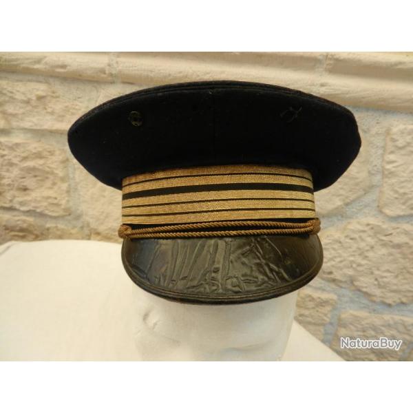 ancienne casquette militaire officier aviation franaise - colonel