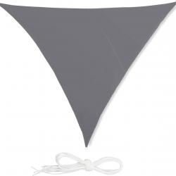 Voile d'ombrage triangle 4 x 4 x 4 m gris 13_0002940_2
