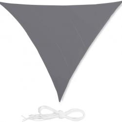 Voile d'ombrage triangle 5 x 5 x 5 m gris 13_0002940_3