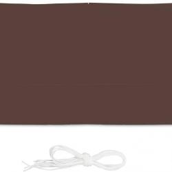 Voile d'ombrage rectangle 2 x 4 m brun 13_0002932_2