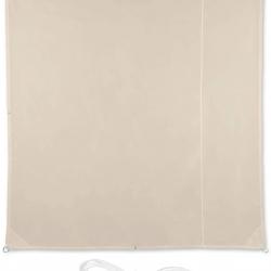 Voile d'ombrage carré 2 x 2 m beige 13_0002942