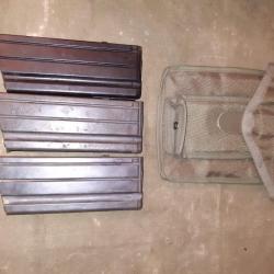 3 Chargeurs neutralisés et un porte chargeur pour Fusil FAMAS Armée Française