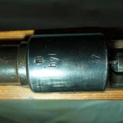 Mauser K98k BYF 42 WW2 Monomatricule complet aucun marquage parasite