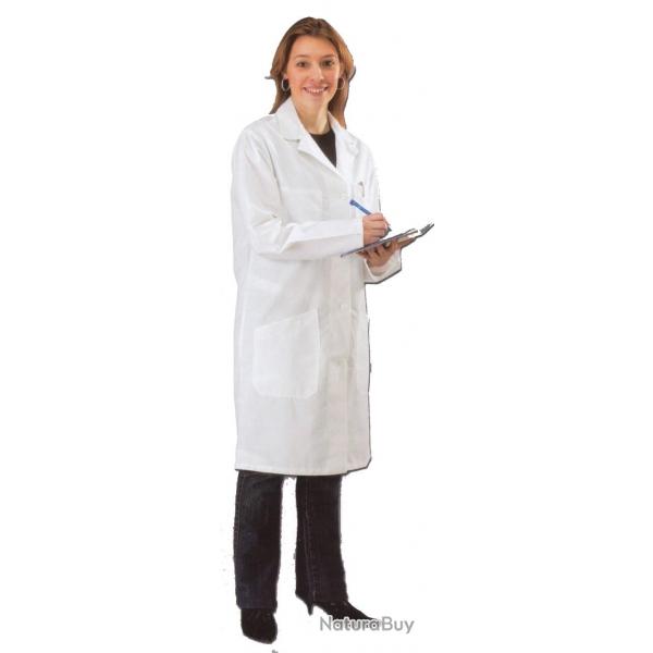 Blouse coton pour femme  40/42 Blanc Boutons