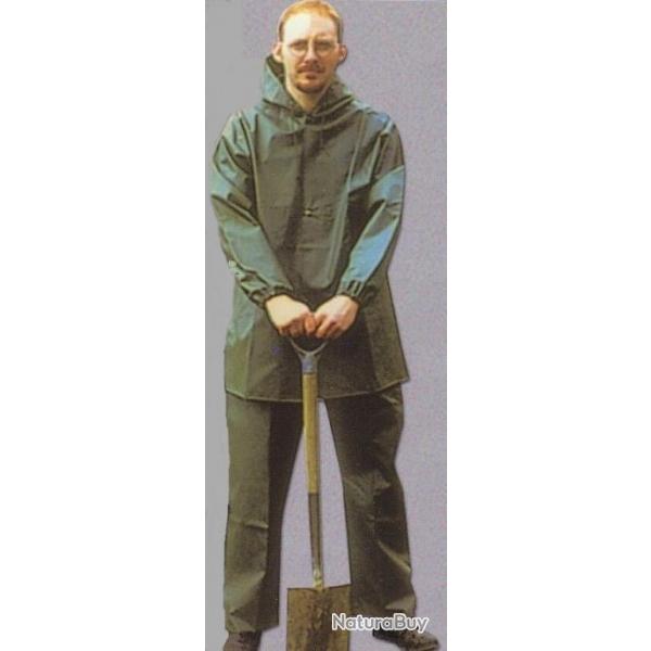 Veste de pluie verte