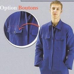 Combinaison pour carrossiers à boutons 44/46 Bugatti