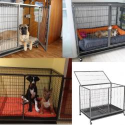 Cage mobile pratique cage chien cage chat cage interieur cage voiture chien avis cielterre-commerce