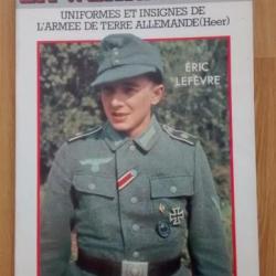 uniformes et insignes de l'armée de terre allemande (rare)