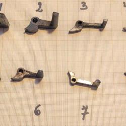 Levier de ressort pour d&eacute;tente de ressort de platine  D03