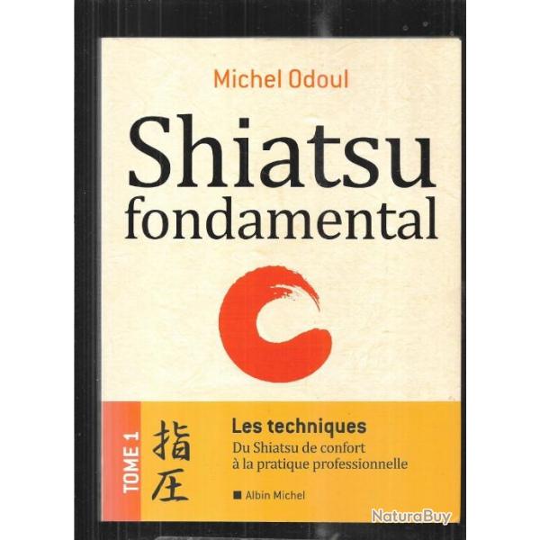 shiatsu fondamental tome 1 les techniques du shiatsu de confort  la pratique professionnelle odoul