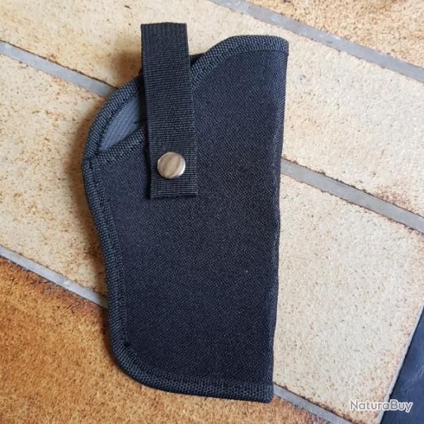 Holster ceinture  ajustable universel pour tout type de pistolet revolver classique