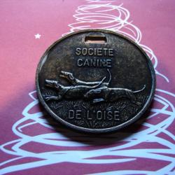 Médaille Société Canine de l'Oise