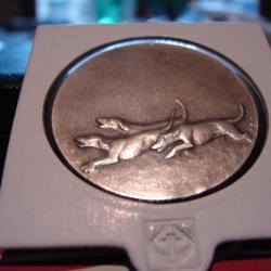Magnifique Médaille société central canine de l'est, Etat Neuf