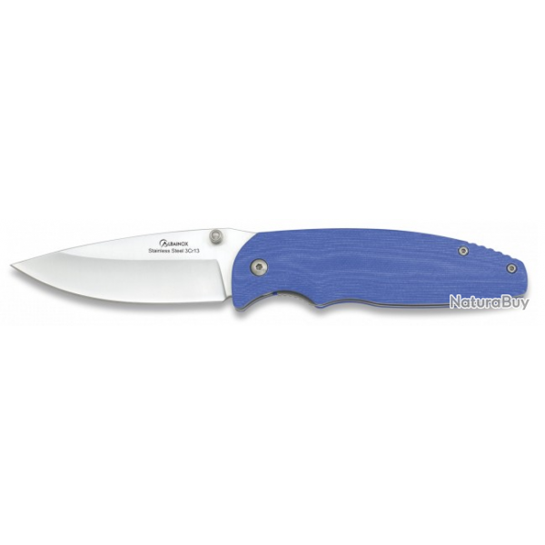 Couteau pliant bleu G10 lame 8.50 cm 1805607