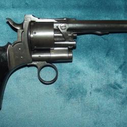 Rare Revolver a système Lepage Moutier modèle 1866 numéro 3 distribué par Fauré Lepage a Paris