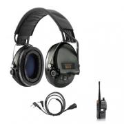 housesweet Casque de v/élo de Moto avec Fil Talkie-walkie Casque arri/ère si/ège Casque Radio interphone