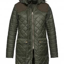 Manteau matelassé Greenfinch (Couleur: Vert foncé, Taille: 10)