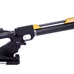 Pistolet Tizonni PP700 PCP Poignée inclinable noir-or