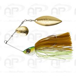Leurre Illex Spinnerbait Crusher 10 gr 3/8oz (10,5g) Chartreuse Pumpkin Craw