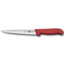 5.3701.20 Couteau à dénerver, filet de sole, lame flexible 20 cm Victorinox manche rouge