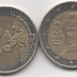 collection Monnaie 2 EUROS 2014 AUTRICHE  Bertha von Suttner - prix Nobel de la paix(1905).