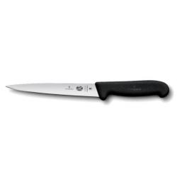 5.3703.16 Couteau à dénerver, filet de sole, lame flexible 16 cm Victorinox manche noir