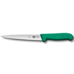 5.3704.20 Couteau à dénerver, filet de sole, lame flexible 20 cm Victorinox manche vert