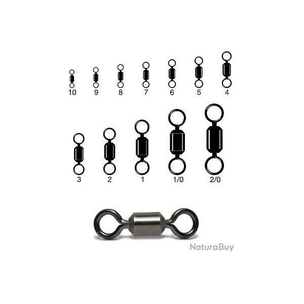 EMERILLON ROLLING NOIR 3541 Taille 10