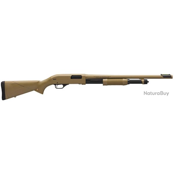FUSIL  POMPE WINCHESTER SXP DARK EARTH DEFENDER CAL. 12 / 76 MM CANON 61CM SYNTH. 4+1CPS NEA