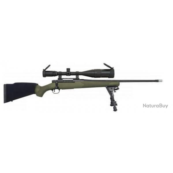 Pack Carabine Mossberg Patriot night train 2 cal.308w + lunette 6-24x50