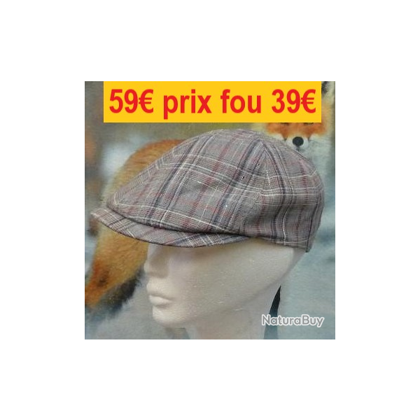 Casquette "MARONE" Et Rayures 55                    B206T55