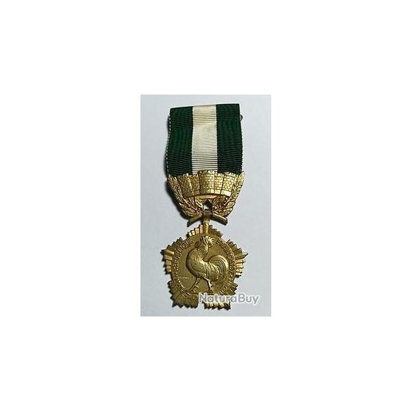 Mdaille d'honneur dpartementale et communale