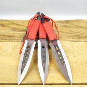 Lot de 12 Couteaux de Lancer Acier Inox Professionnels du Cirque Etui Nylon  CN210939 - Couteaux de lancer et étoiles (7663581)
