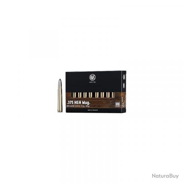 20 Munitions RWS Uni Classic cal.375 H&H Mag