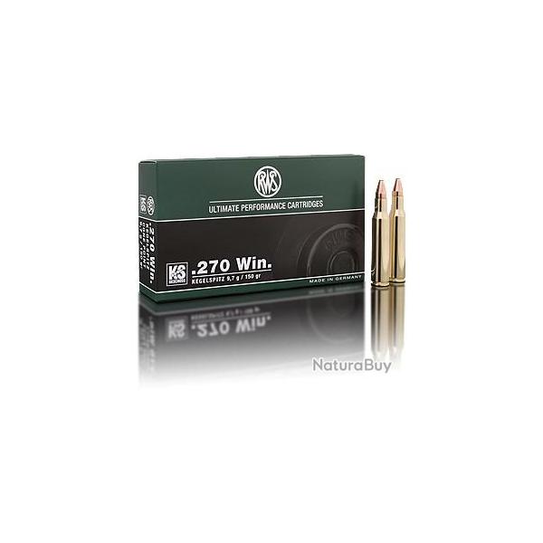Rws KS Calibre 270 Winchester : 150 Gr