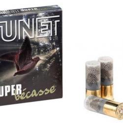 Cartouche Tunet Super Bécasse Cal.12 40G par 30